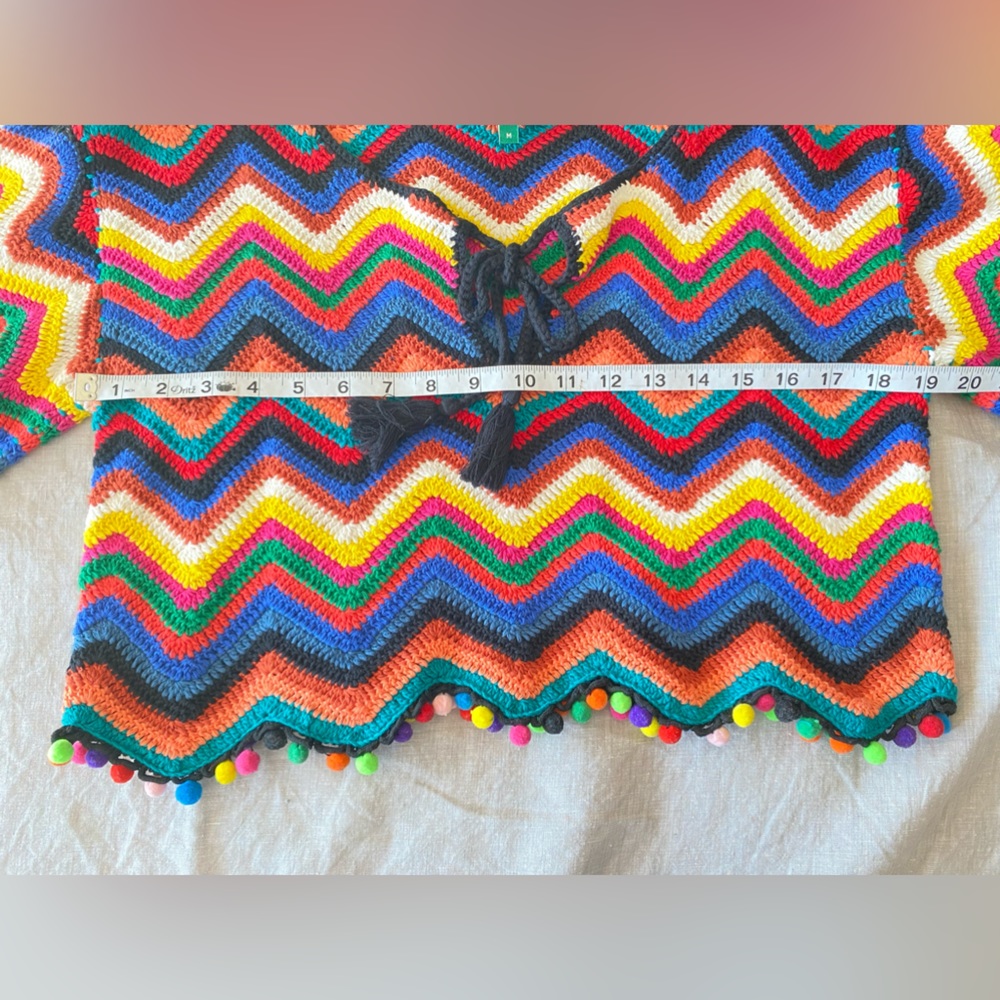 FARM Rio Multicolor Chevron Sweater - Picture 8 of 12